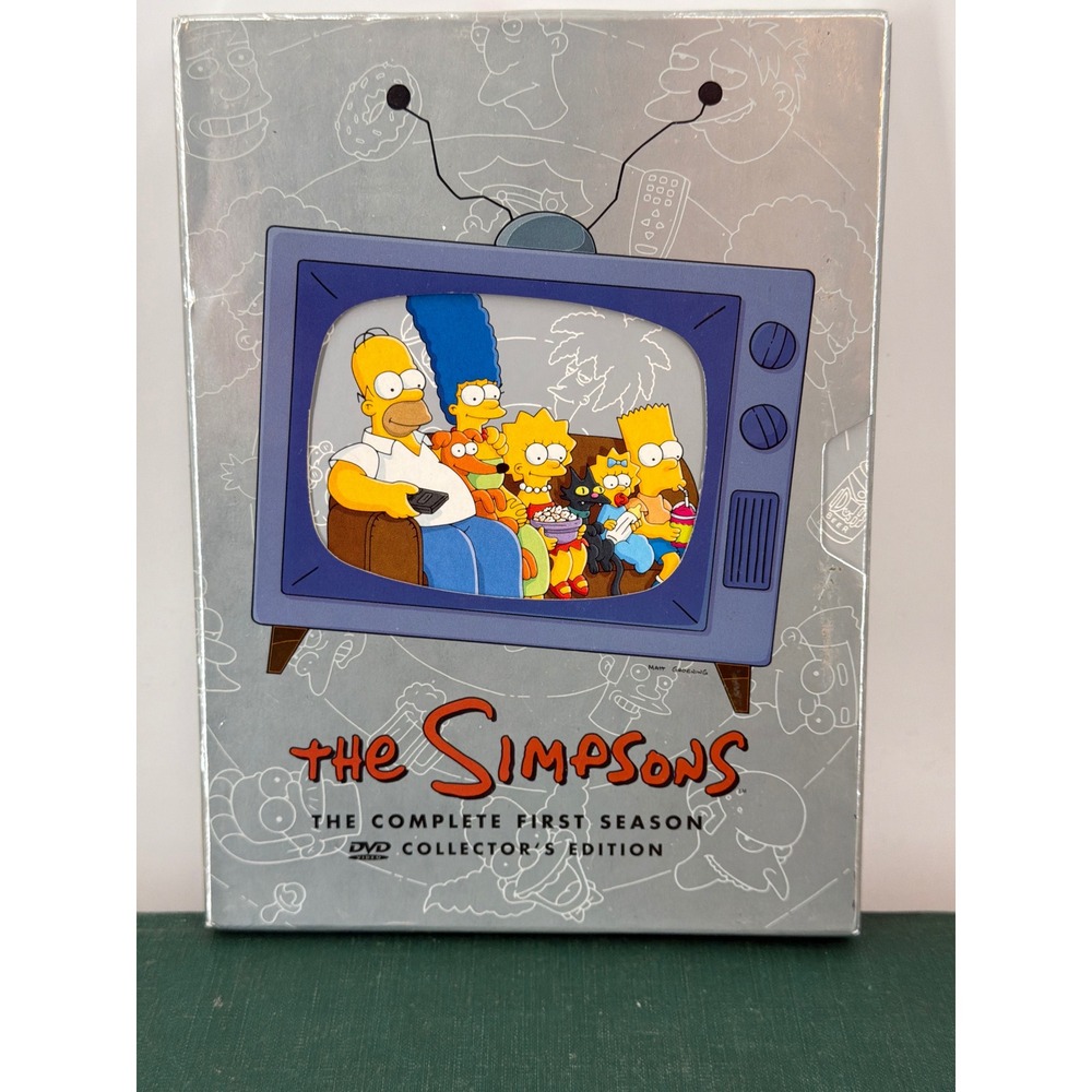 The Simpsons The Complete First Season DVD Collector's Edition 3-Disc Box Set